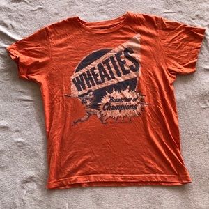 Vintage Wheaties Baseball Graphic Tshirt